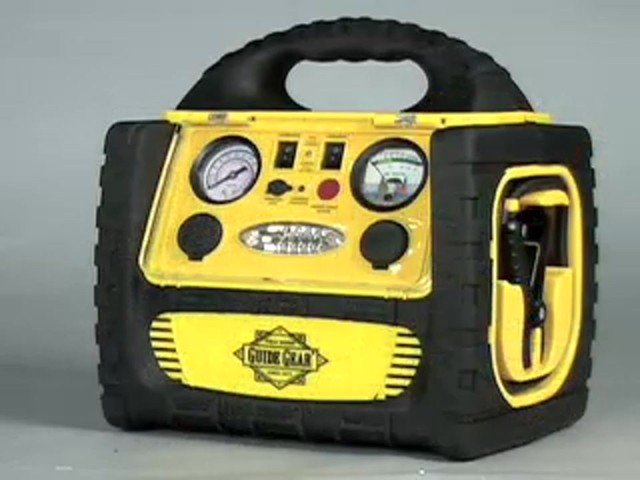 Guide Gear&reg; 5 - in - 1 Jumpstarter / Power Station - image 8 from the video